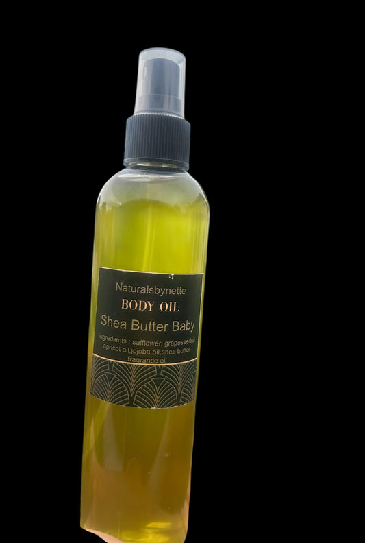 (shea butter baby ) body oil 8oz